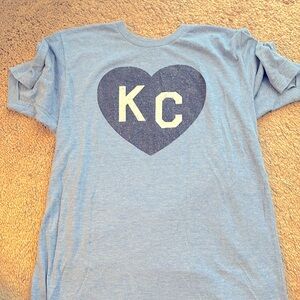 Charlie Hustle Heart KC shirt